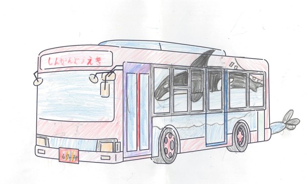 海をおよぐバス